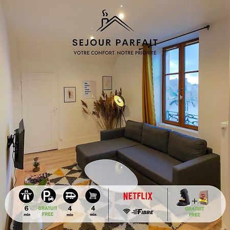 Appart'Hotel Le Strasbourg - Renove, Calme Et Netflix Belfort Ngoại thất bức ảnh